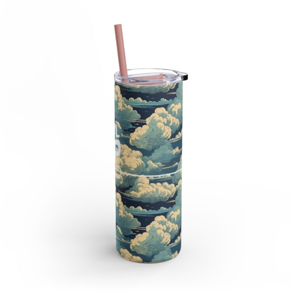 LVLUP Clouds Skinny Matte Tumbler, 20oz