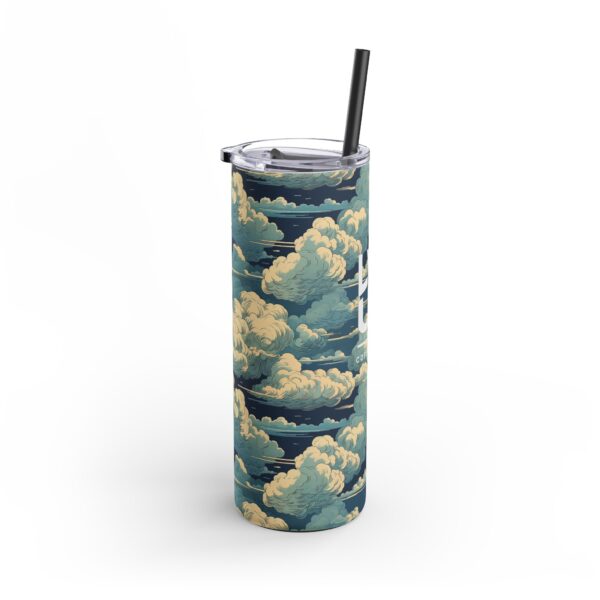 LVLUP Clouds Skinny Matte Tumbler, 20oz