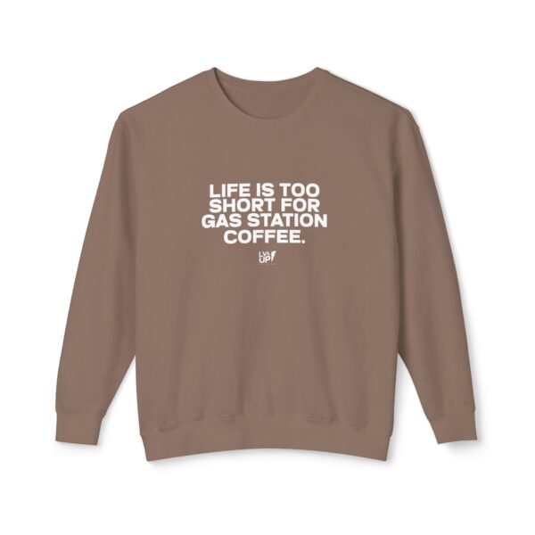 LVLUP Espresso Crew Sweater