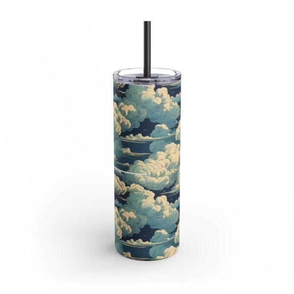 LVLUP Clouds Skinny Matte Tumbler, 20oz