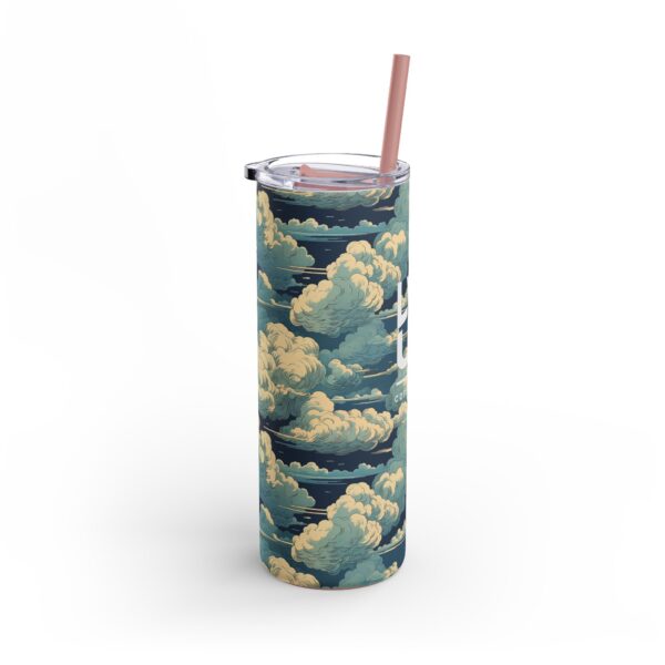 LVLUP Clouds Skinny Matte Tumbler, 20oz