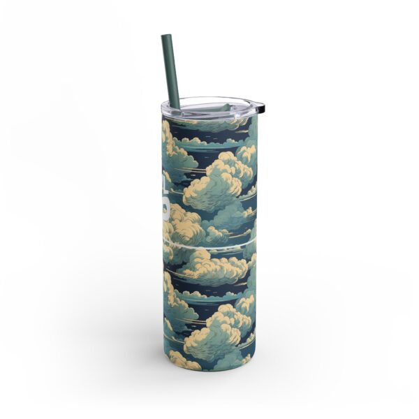 LVLUP Clouds Skinny Matte Tumbler, 20oz