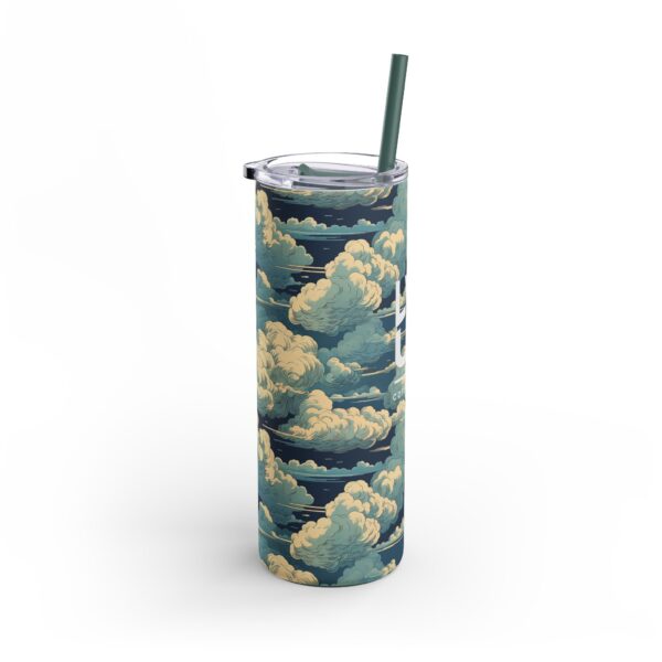 LVLUP Clouds Skinny Matte Tumbler, 20oz