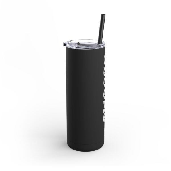 BLOOMS + LVLUP Skinny Matte Tumbler, 20oz