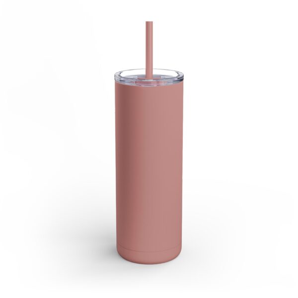 BLOOMS + LVLUP Skinny Matte Tumbler, 20oz