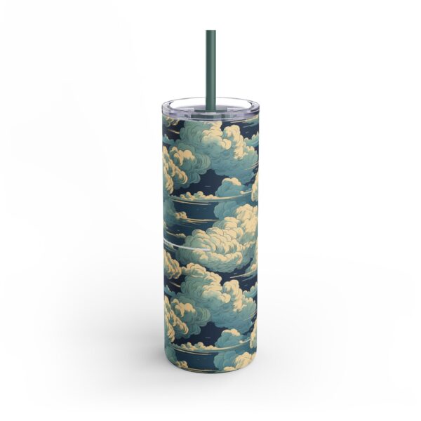 LVLUP Clouds Skinny Matte Tumbler, 20oz