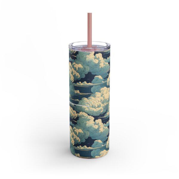 LVLUP Clouds Skinny Matte Tumbler, 20oz